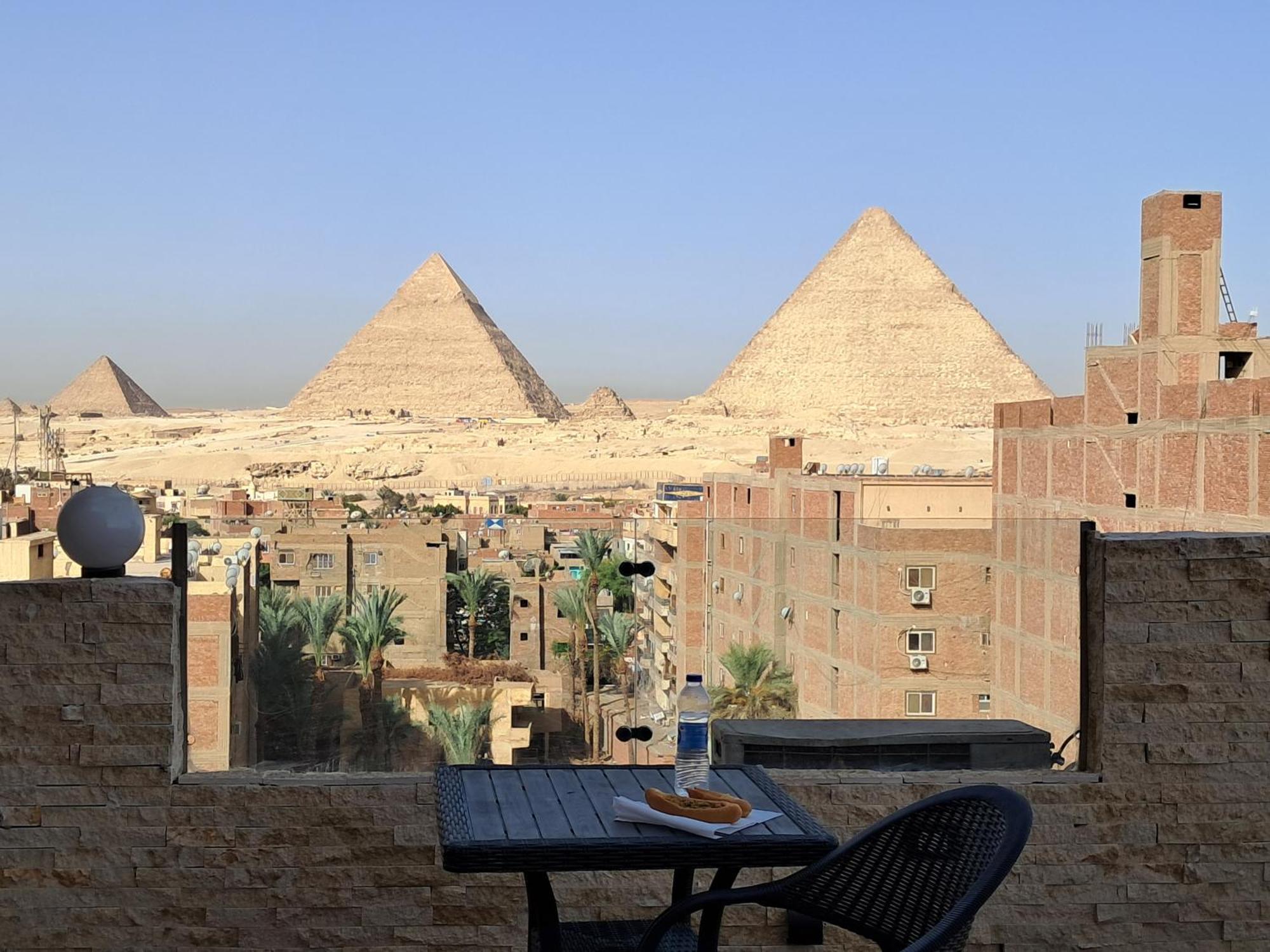 Piramide De Giza View Inn Kafret el-Gabal Zewnętrze zdjęcie