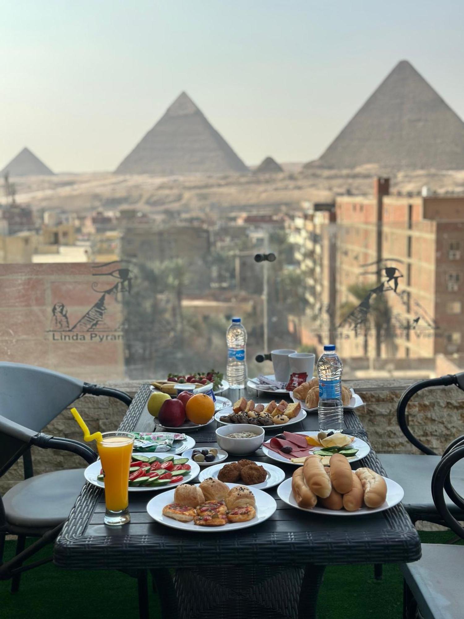 Piramide De Giza View Inn Kafret el-Gabal Zewnętrze zdjęcie