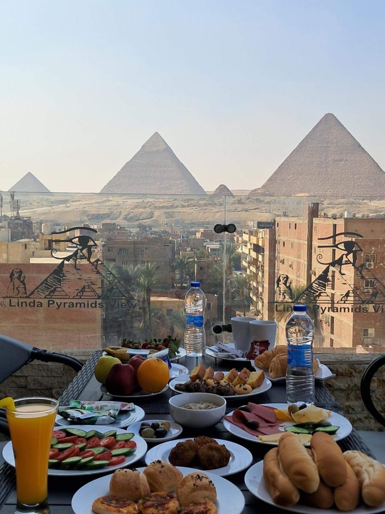 Piramide De Giza View Inn Kafret el-Gabal Zewnętrze zdjęcie